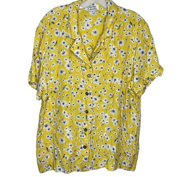 Vintage Samantha Edwards Floral Blouse - Picture 1 of 6
